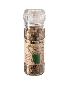 Namibisches Meersalz, Paprika & Koriander, mit Gewürzmühle - 100 gr