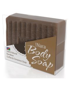 !Nara Seife Kaffee & Zimt, handgemacht - 80 g