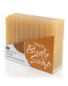 !Nara Seife Kurkuma & Orange, handgemacht - 80 g